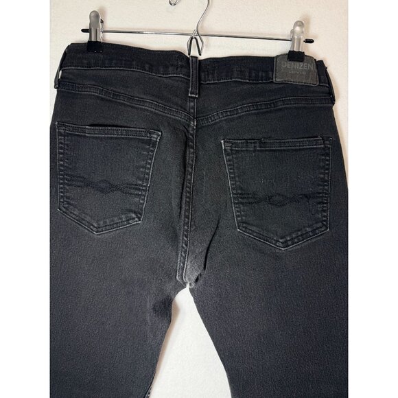 Denizen Levi's 216 Slim Jeans Men's W32 L32 Black Stretch Denim Faded Distressed - Picture 10 of 16